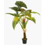 Konstgjord växt Colocasia SOTU, grön, 160cm