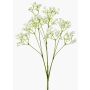 Konstgjord slöjblomma LITAGO, vit, 70cm, Ø1,5cm