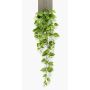 Konstgjord växt Philodendron Scandens hängande RUESCA på stödpinne, 90cm