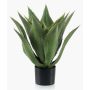 Konstgjord Agave americana FERNANDA, grön, 55cm