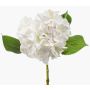 Konstblomma hortensia AMARILDO, vit-grön, 50cm, Ø16cm