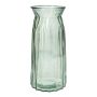 Bordvas RUBIE i glas, grön-klar, 24cm, Ø11cm