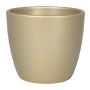 Stor kruka TEHERAN BASAR, keramik, mat guld, 25cm, Ø28cm