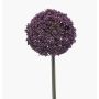 Konstgjord allium TUXLON, mörklila, 75cm