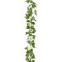 Konstgjord humlegirland POLNUG med blommor, grön, 180cm