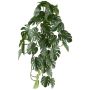 Dekorativ hängande växt Philodendron monstera deliciosa TRANE, på pinne, 50cm