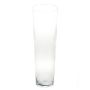 Konisk golvvas AMNA AIR i glas, klar, 70cm, Ø19cm