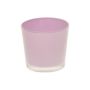 Glasöverkruka ALENA, lila, 12,5cm, Ø13,3cm