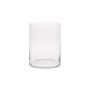 Cylindrisk glasvas SANYA AIR, transparent, 21,5cm, Ø13,5cm