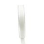 Dekorband i polyester WIARA, vitt, 50m, 15mm