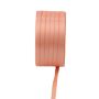 Dubbel satinband VIPKE, aprikos, 50m, 3mm