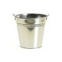 Zinkhink DEVIS med handtag, silver, 12,3cm, Ø13,5cm