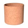 Keramikblomkruka ARAYA, prickig, brun, 10cm, Ø10cm