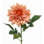Konstblomma dahlia ZELRAN, aprikos, 70cm, Ø15cm