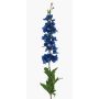 Konstblomma riddarsporre ROSELINE, mörkblå, 90cm, Ø10cm