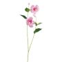 Dekorativ gren av hibiskus SMOHLE, rosa, 110cm
