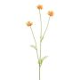 Dekorationsgren ZALVON, ZALVON-blomsterkorg, orange, 60cm