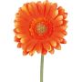 Konstgjord blomma Gerbera TUNZA, orange, 50cm