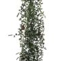 Dekorativ girland av lärk WODRI, kottar, grön, 190cm