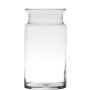 Blomvas i glas HANNA EARTH, klar, 29,5cm, Ø15cm