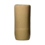 Vase DANYLO av keramik, rombmönster, grön-brun, 28cm, Ø13cm