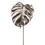 Konstgjort blad av Philodendron Monstera Deliciosa MINLAS, guld, 40cm