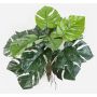 Konstgjord Philodendron Monstera Deliciosa SANCHO, stödpinne, rötter, 60cm