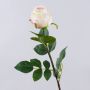 Konstgjord ros SUNJIK, vit-rosa, 75cm, Ø7cm