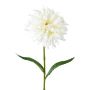Konstgjord blomma Gerbera SUNGER, vit, 45cm, Ø9cm