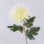 Konstgjord krysantemum HIKJON, krämvit, 75cm, Ø18cm