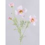 Dekorativ kvist med smyckeskorg HIKJAN, rosa-vit, 80cm