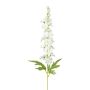 Konstblomma riddarsporre VALENRA, vit, 80cm, Ø8cm