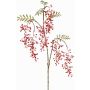 Konstgjord rönnkvist JANNAH med frukter, röd, 130cm