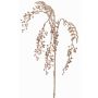 Konstgjord pepparträdgren RALFHY med bär, metallic-ljusrosa, 80cm
