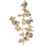 Konstgjord eukalyptusgren MALFHY, metallic-silver-guld, 75cm