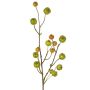 Konstgjord gren av prydnadsäpple NONGIH med frukter, grön-orange, 60cm