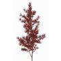 Konstgjord Asparagus umbellatus-gren DIKERNO, vinröd, 75cm