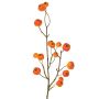 Konstgjord prydnadsäpple-gren NONGIH med frukter, orange, 60cm