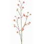 Konstgjord prydnadsäppelgren NONGIH med frukter, ljusrosa, 90cm
