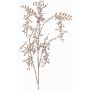 Konstgjord gren av pepparträd NELFHY med bär, metallic-ljusrosa, 125cm