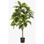 Konstgjord frangipani-träd MORSHA, konstgjord stam, grön, 145cm