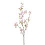 Konstgjord päronblomkvist SLOFEN med blommor, rosa, 115cm