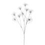 Konstgjord klematis med fröskida HARWAY, metallic-silver, 70cm, Ø7cm