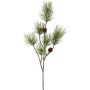 Konstgjord gren av tall GRALTO med kottar, grön, 70cm