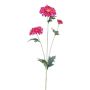 Dekorativ gren med gerbera TIVREN, cerise, 65cm