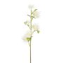 Konstgjord kvist, kuggdistel ZORLIM, vit, 55cm