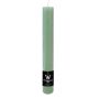 Stavljus AURORA, mintgrönt, 28cm, Ø3,5cm, 30 timmar - Tillverkat i Tyskland