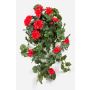 Konstblomma Geranium OTTAVIA på stickpinne, crossdoor, röd, 65cm