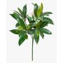 Konstgjord gren av körsbärslorber KAMIRAN, frukter, crossdoor, 50cm