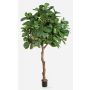 Konstgjord Ficus Lyrata FELTON, konstgjord stam, grön, 360cm